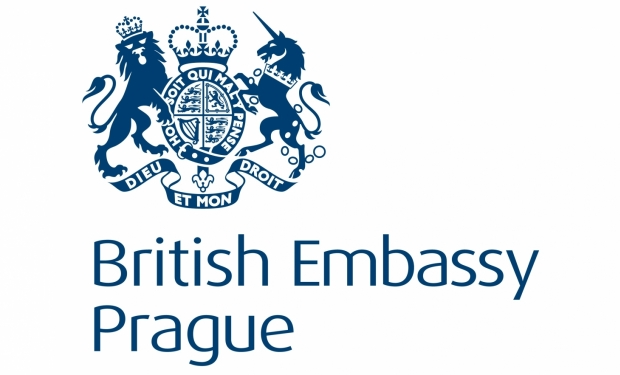 Logo British Embassy in Prague